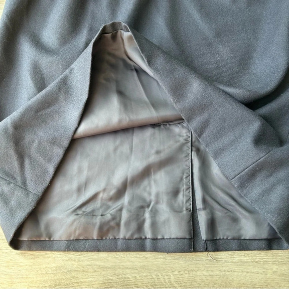 Vintage Ports International Pure Wool High Waist Midi Skirt - Picture 8 of 13